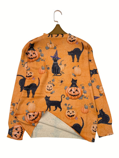 Lumachic Pumpkin Prowl Knit Sweater 🎃