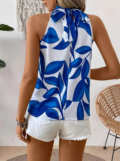 Sapphire Palm Halter