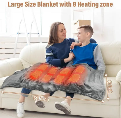 HeatWave Wearable USB Blanket Cape